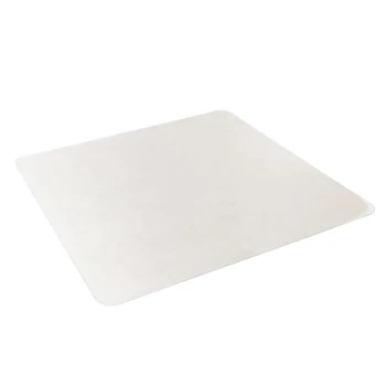 

120x120x0.15cm PVC Rectangle Matte Floor Protection Mat Chair Mat Transparent