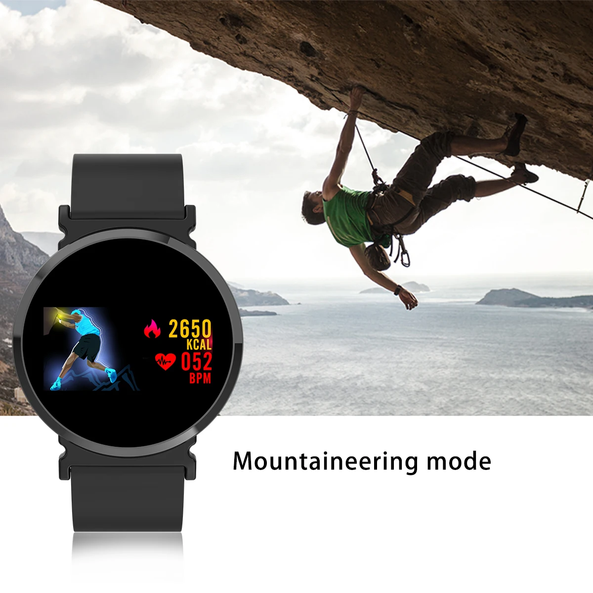

Ottwn E28 ECG+PPG Smartwatch IP67 Bluetooth Smartwatch Support Android IOS 100mAh Smart Sport Tracker Men Heart rate Monitoring