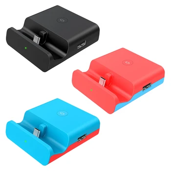 

Vanpower NS06 USB C Type-C Game Console Charger Dock USB 3.0 2.0 HDMI to TV Video Converter Holder Stand For Nintend Switch NS