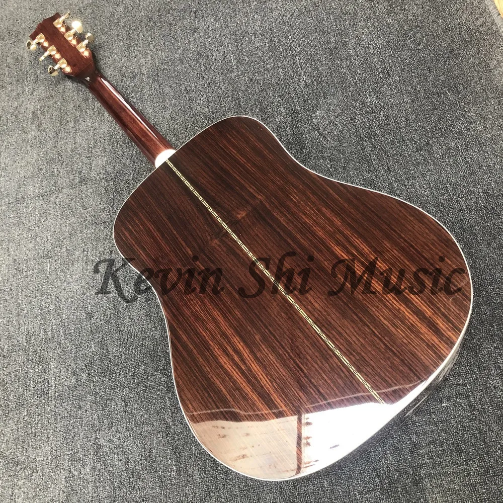KSG 4" ручная работа G45 Акустическая гитара винтажная sunburst Акустическая Электрогитара Акустические две алмазные инкрустации