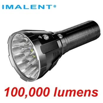 

IMALENT MS18 LED Flashlight + R90TS Head Set CREE XHP35 HI / CREE XHP70.2 100000 LM Flash light Intelligent Charging for Search