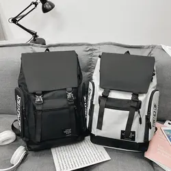 2021 New Couple Schoolbag Large Capacity Student Korean Female Fashion Men's Backpack