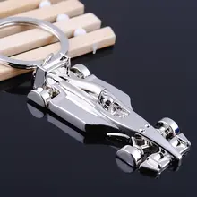 Мини F1 гоночный автомобиль персонализированный и креативный маленький подарок брелок автомобильные аксессуары настраиваемые, с логотипом Подарочный металлический брелок