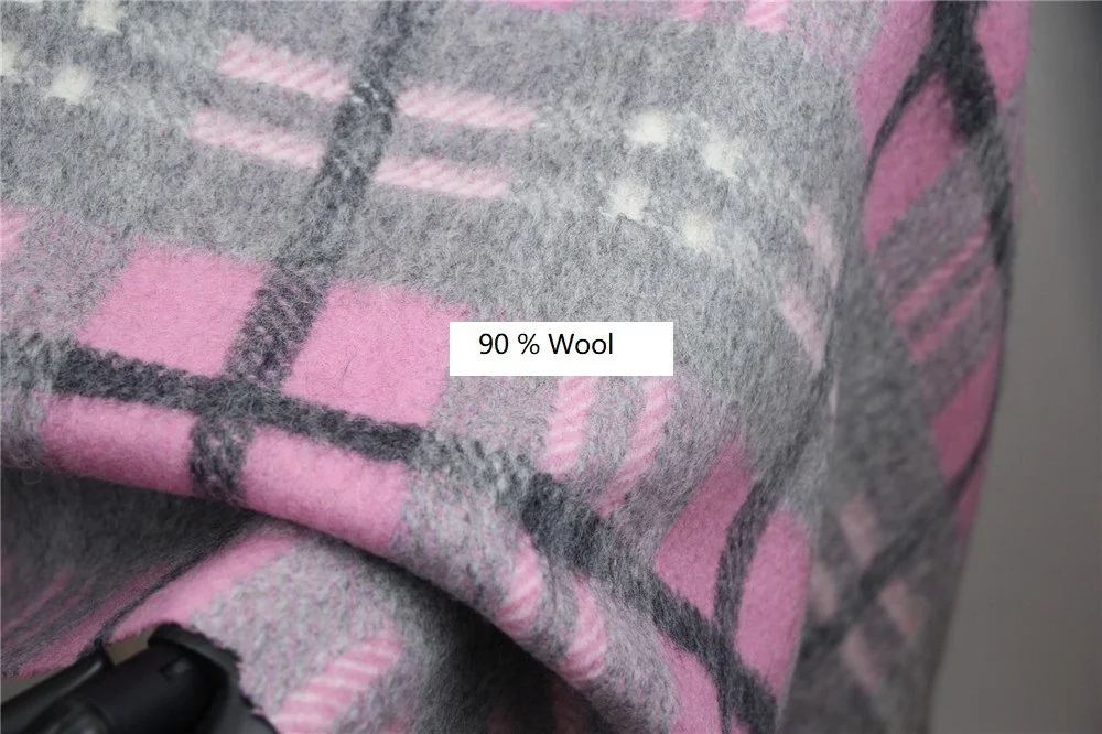 90% шерстяная ткань розовый фиолетовый светильник серая сетка