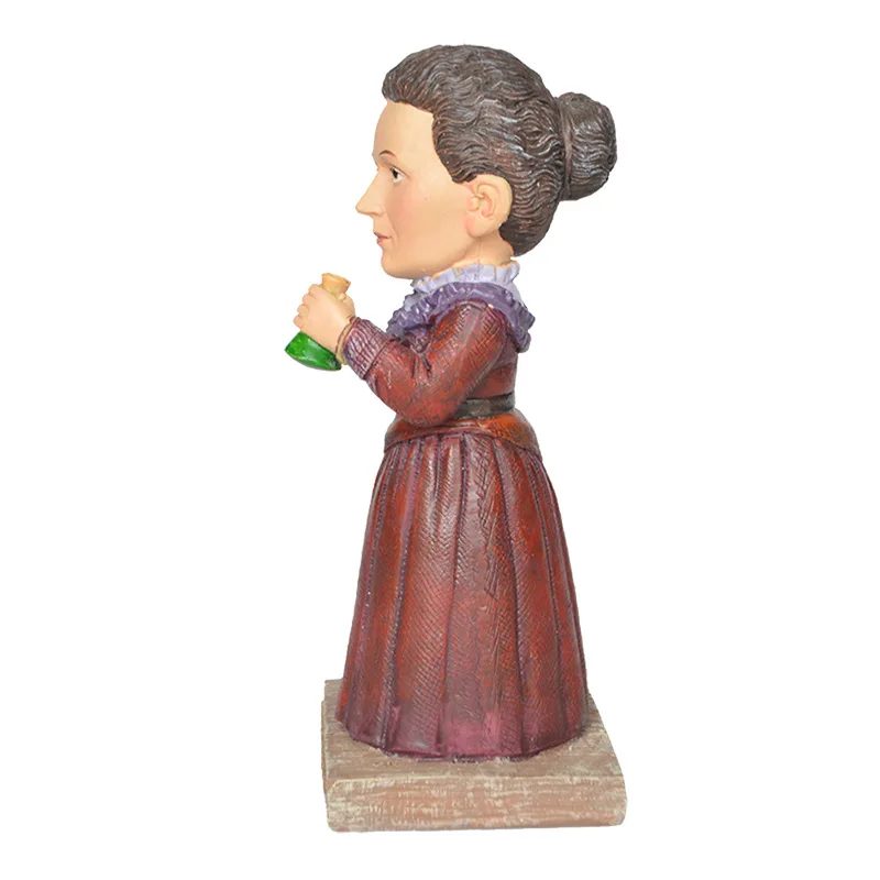 Popular Republic Of Poland Polska Marie Curie Statue Scientist Physicist Chemist Sculpture Decoration Crafts Model 3