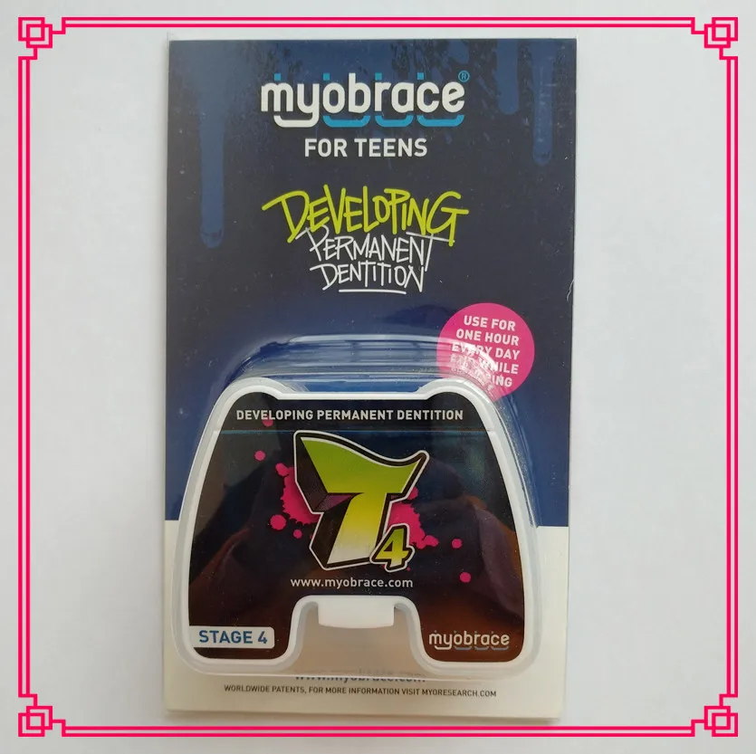 

Myobracetrainer for T4/Orthodontic trainer t4 ages10-15/Dental Orthodontic teeth alignment T4