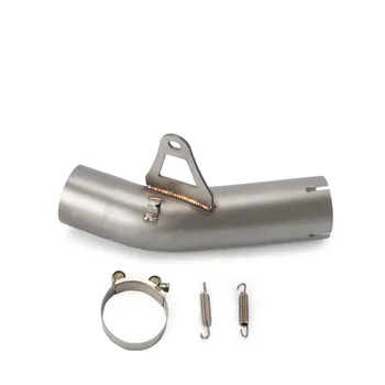 

Motorcycle Exhaust 61mm middle pipe for BMW S1000RR 2010 2011 2012 2013 2014 Slip On Link Pipe