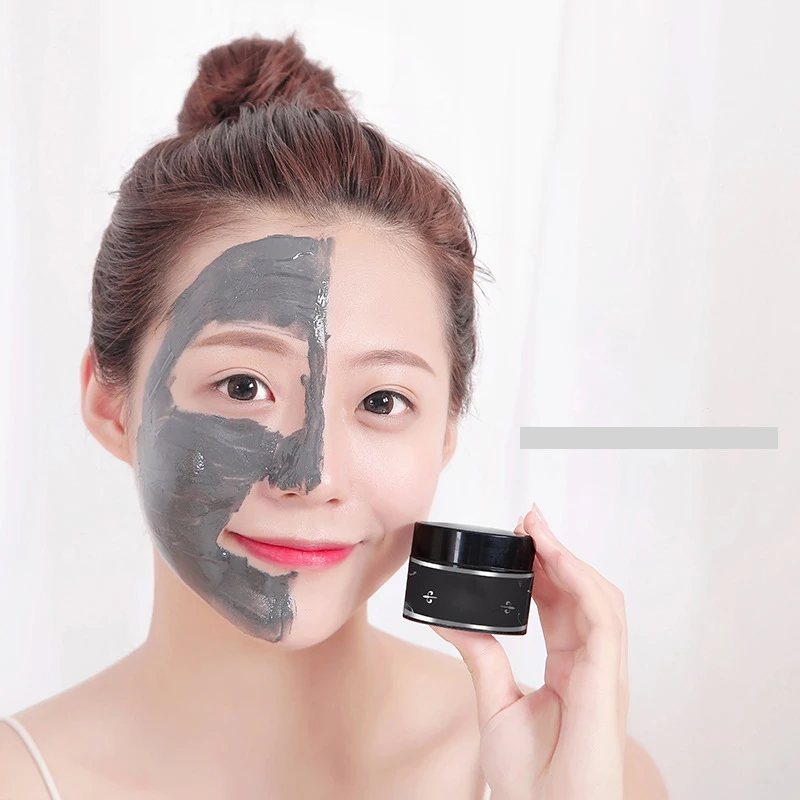 

5 Minutes Mineral Rich Magnetic Face Mask Pore Cleansing Removes Skin Impurities Mask Seaweed Mask+ Spatula + Magnet