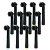 12pcs Bamboo Charcoal Brush Heads For Oral-B Electric Toothbrush Advance Power/Pro Health/Triumph/3D Excel/Vitality Precision 1
