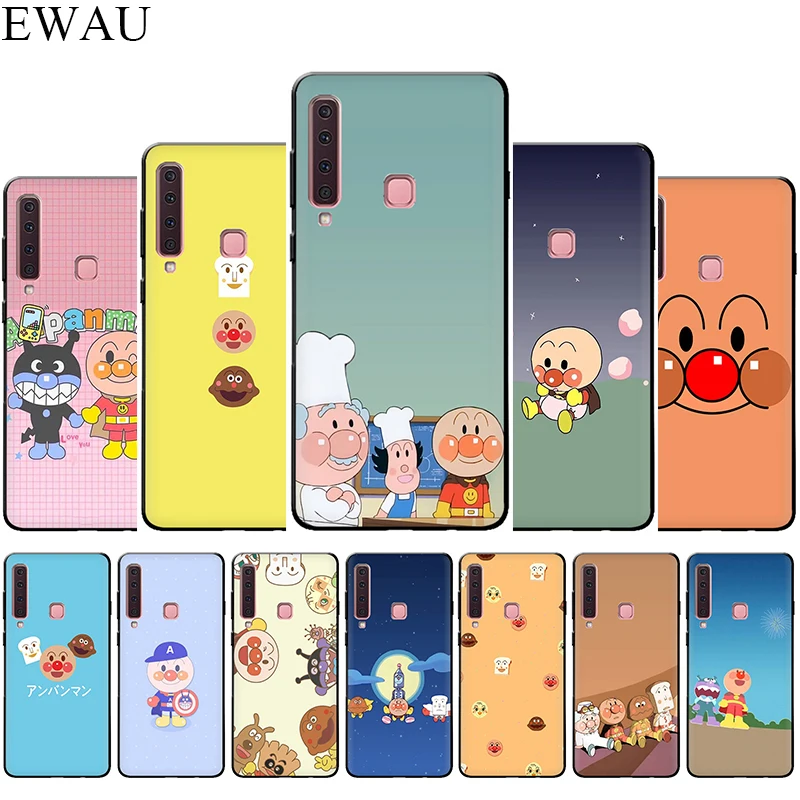 

EWAU Anpanman Silicone phone case for Samsung A3 A5 A6 Plus A7 A8 A9 A10s 20s 30s 40s 50s 60 70 J6