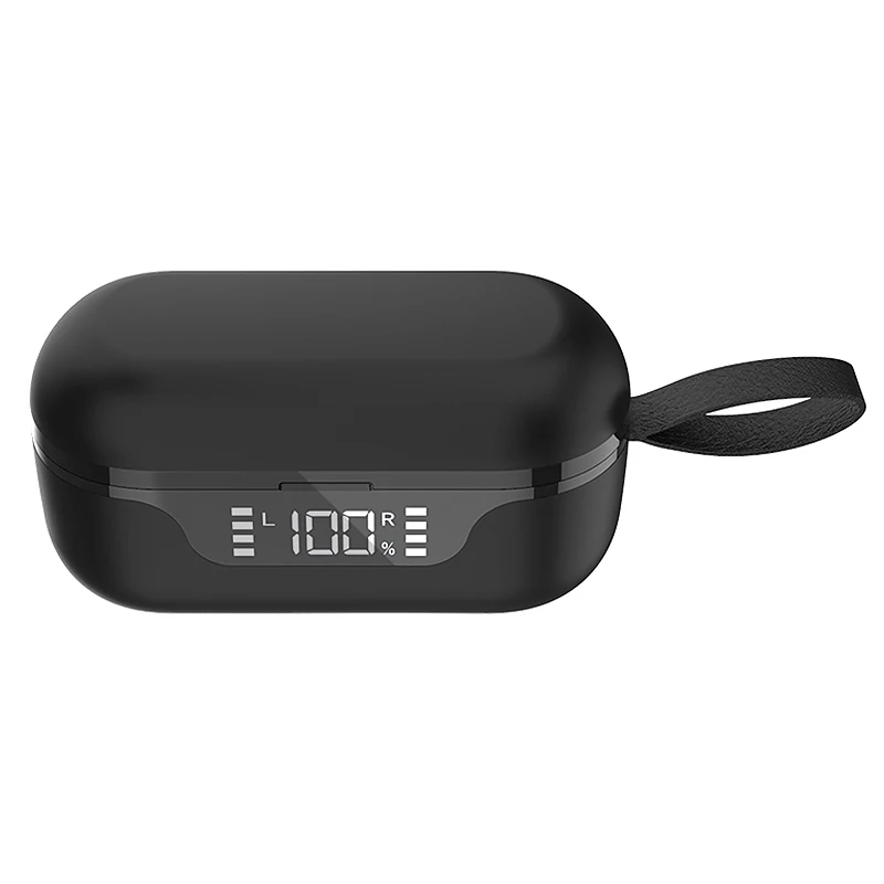 T8 Bluetooth Headset TWS Bluetooth 5 0 Binaural Stereo Sports Digital Display Charging Warehouse Wireless Headset