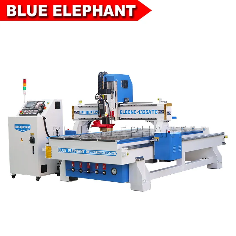

1325 ATC wood cnc router machine New Design atc cnc woodworking router for solid wood processing furniture