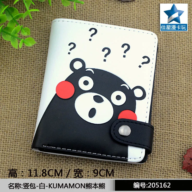 Японский талисман кошелек для монет Kumamon Kawaii с рисунком аниме | Багаж и сумки