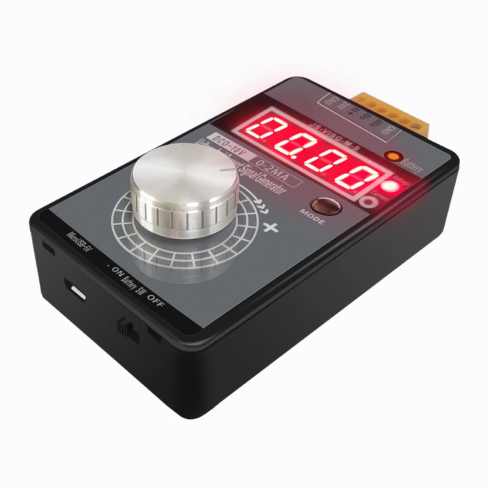 Digital 0-10V 4-20ma Voltage Signal Generator Simulator Current Transmitter 