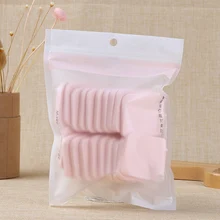 Профессиональный пуф для макияжа влажный и сухой квадратный круглый спонж для основы Косметическая пуховка 20 шт