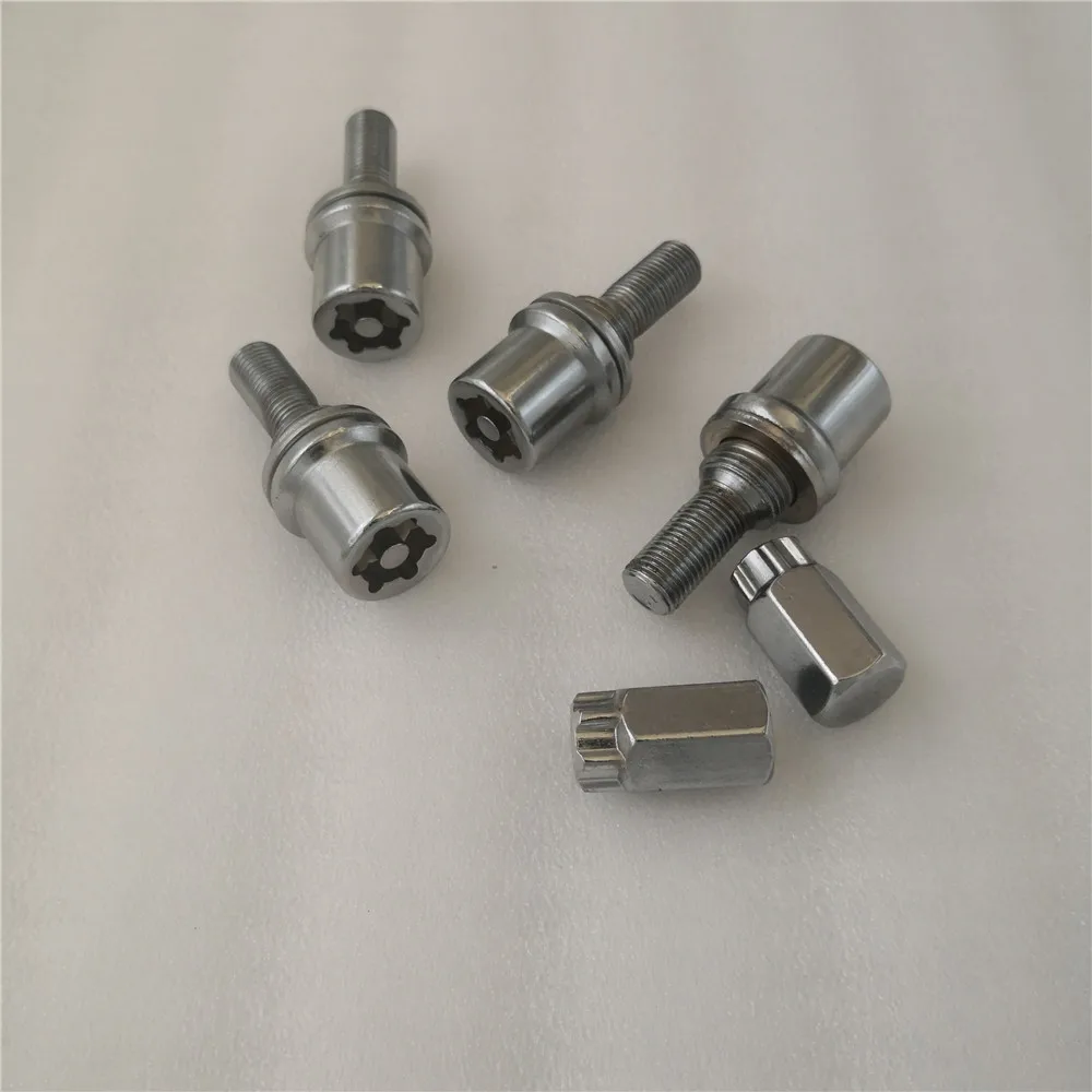 Set Bulloni Antifurto 4 Pezzi + 2 Chiavi Per Mercedes Sprinter Dal 03/2018 (DB4) - Compatibile Con Cerchi In Lega - 11