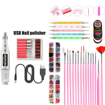

Nail Polish Polishing Tool Nail Polish Set Polishing Pen Manicure Tool Set Nail Polish Electric Nail Drill Set