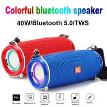 Powerful Speaker Boom-Box Bluetooth-Column Soundbar Outdoor Waterproof Portable Wireless