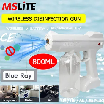 

wireless battery rechargeable nano disinfectant sprayer gun disinfectant spray fog machine wireless steam disinfectant spray