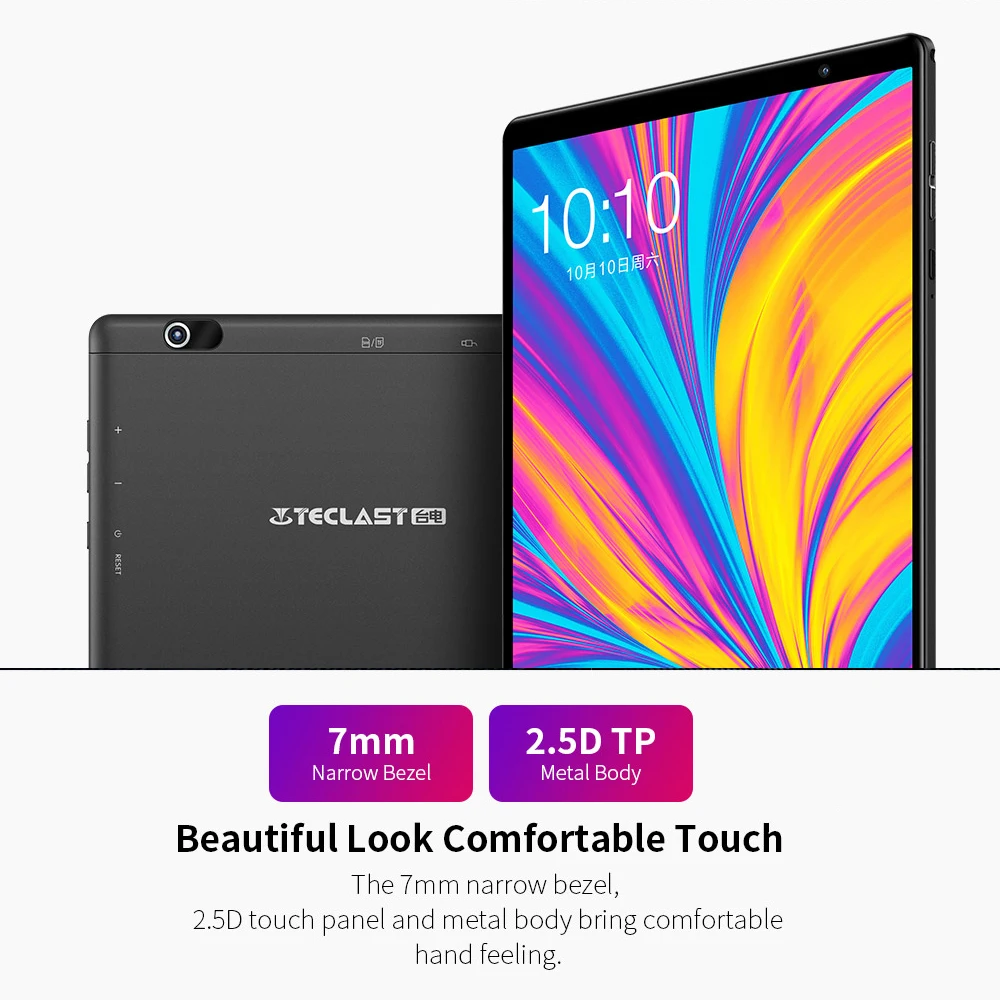 Планшеты, ПК Teclast P10S, 4G, планшет для звонков, Android 9,0, SC9863A, четыре ядра, A55, 10,1 дюйма, 2 Гб ОЗУ, 32 Гб ПЗУ, двойная камера, gps, Wi-Fi, 6000 мА/ч