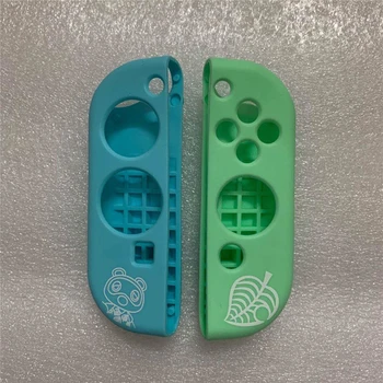 

Soft Silicone Game Controller Housing Case Protective Cover for Animal Crossing for Nintend Switch Joy-con Accessories