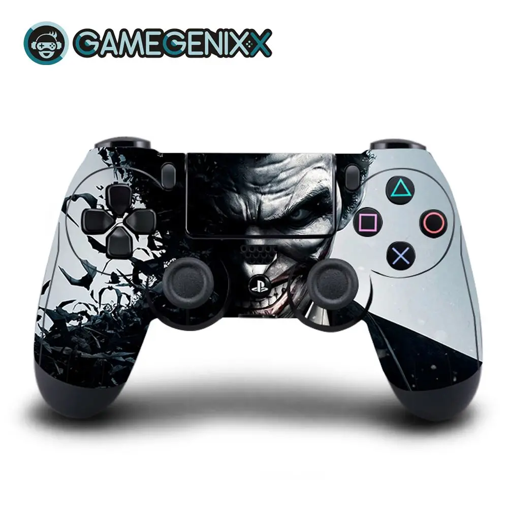 

GAMEGENIXX Skin Sticker Vinyl Wrap Cover for Playstation PS4 Controller Daulshock 4 - The Joker
