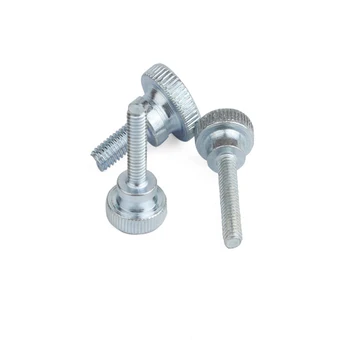 

5pcs GB834 galvanized high head kneed hand screw step double big head adjustment bolts M3M4M5M6