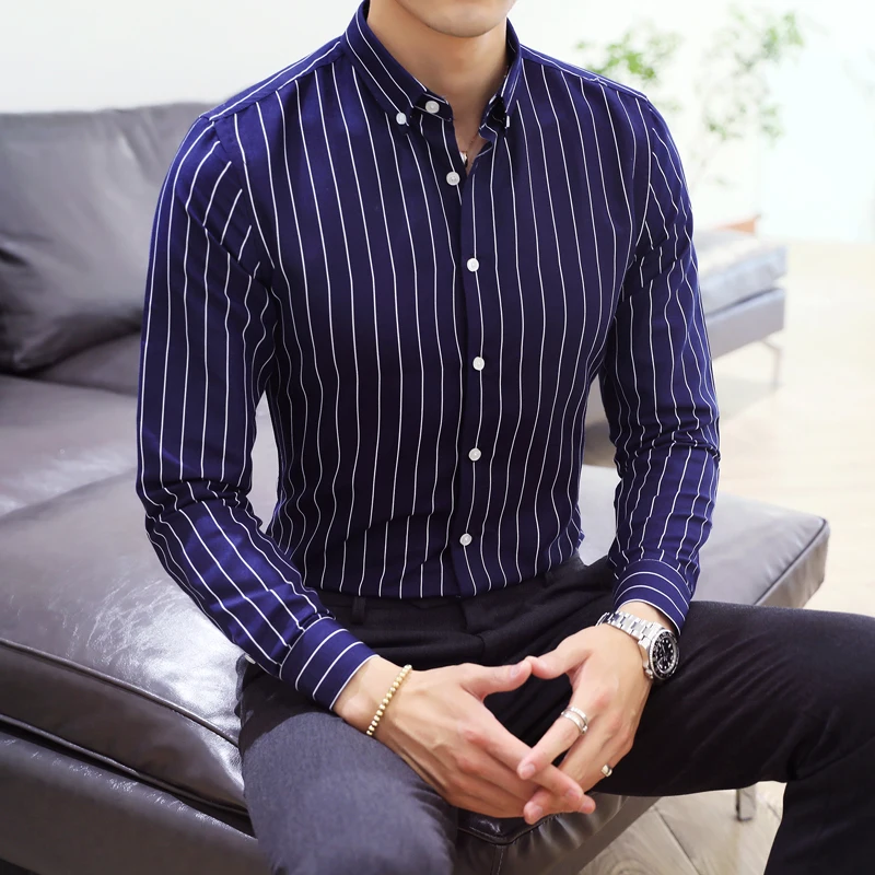 mens smart fitted shirts