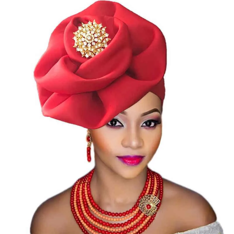 Комплект из обуви в африканском стиле платье для женщин большого размера плюс кафтан длинное платье Дашики bubu шифоновые платья для вечерние - Цвет: RED CAP