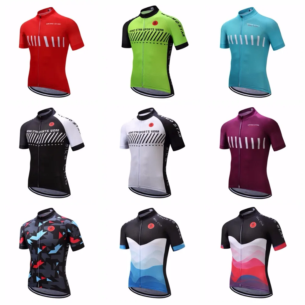 Weimostar Cycling Jersey 2020 Men Mountain Bike Top Mtb Bicycle Road