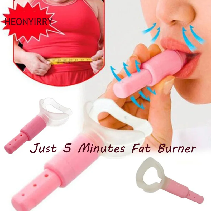 Just 5 Minutes Fat Burner Abdominal Breathing Trainer Slimming Body Waist Increase Lung Capacity Face Lift Tools for Weight Loss