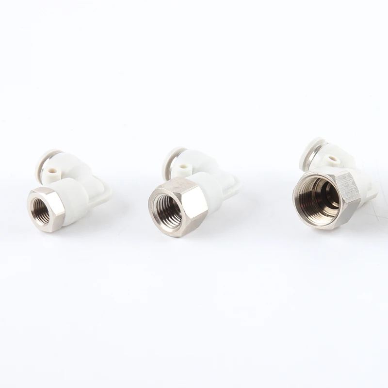 PLF &quotшланг OD 4 6 8 10 12 мм-1/8'' 1/4 'ɳ/8'' BSP с наружной резьбой пневматический