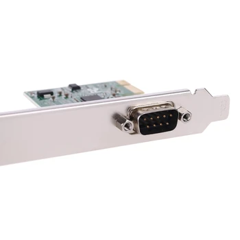 

PCIE to DB9 RS232 Serial Port PCI Riser Card 99100 1S Chipset Serial Controller L41E