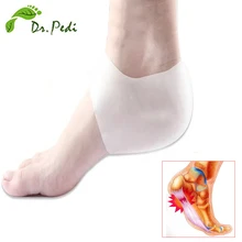 Силиконовые Спа носки для педикюра увлажняющие вставки для пяток маска педикюр носки про болеутоляющее подушка для ухода за ногами
