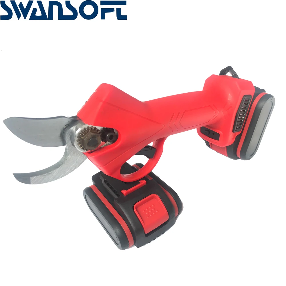 

Rechargeable Electric Battery Cordless Secateur Branch Cutter Pruning Shears Fruit Tree Branch Scissors Pruning Power Tools