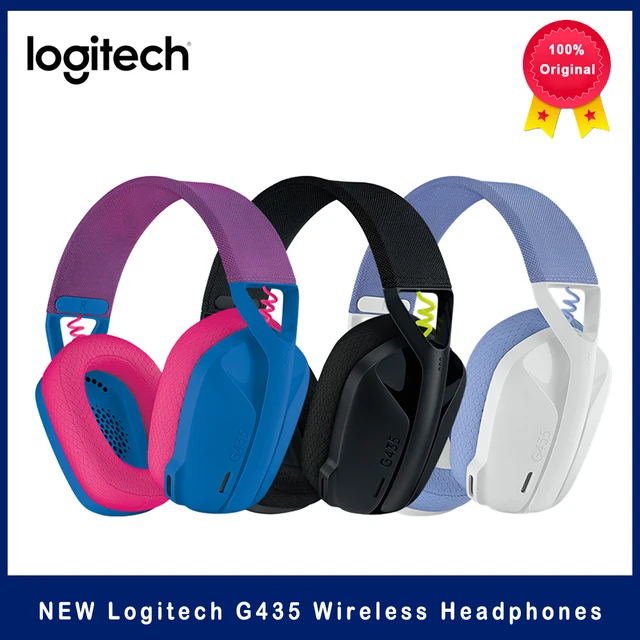 Logitech G435 LIGHTSPEED & Bluetooth wireless gaming ear 165g built-in microphone Dolby supports AtmosPC PS4 PS5 1