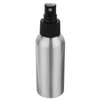 

2PCS 100mL Aluminum Mist Spray Refillable Empty Bottle Perfume Atomizer Silver