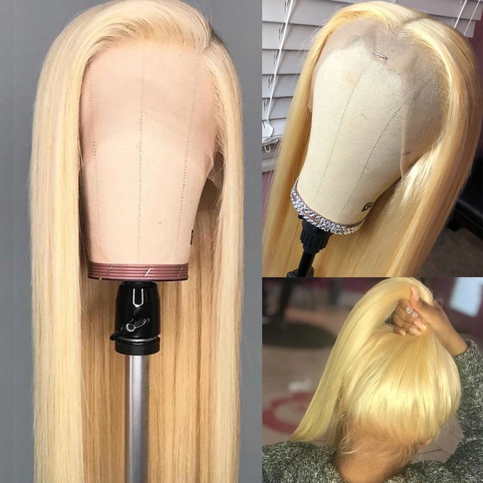 blonde wig