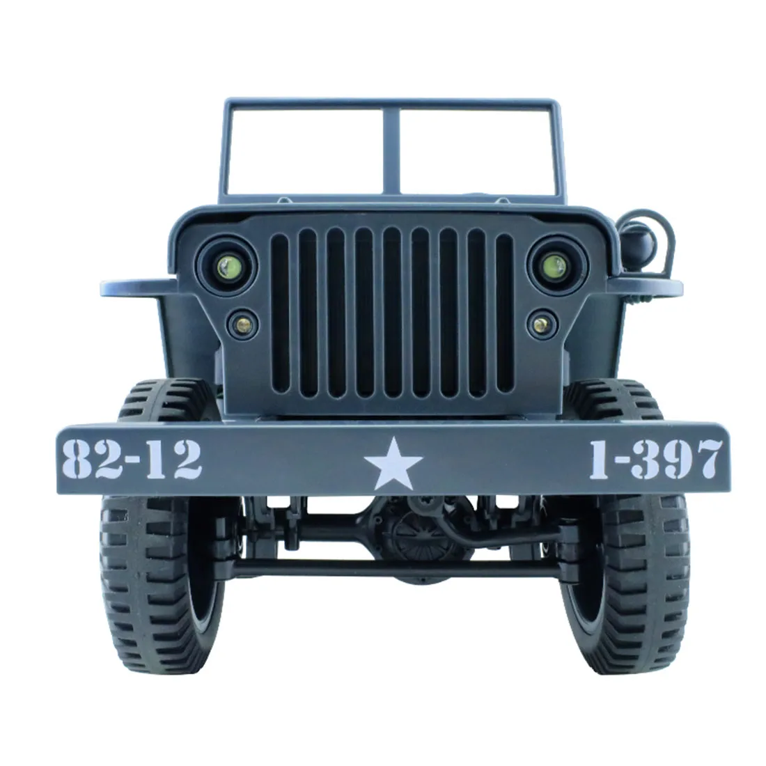1/10 RC Автомобиль 2,4G 4WD с дистанционным управлением джип симулятор четыре колеса внедорожный военный альпинистский автомобиль Diecast светодиодный 4WD автомобиль игрушки