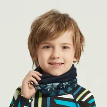 100% Merino wool thermal kids tube scarf Headbands boys girls outdoor ring neckerchief collar muffler