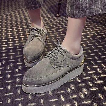 

Classic Design Suede Leather Pumps for Women Casual Shoes Round Toe Rome Basic Shoes New Arrival Fashion Shoes Woman