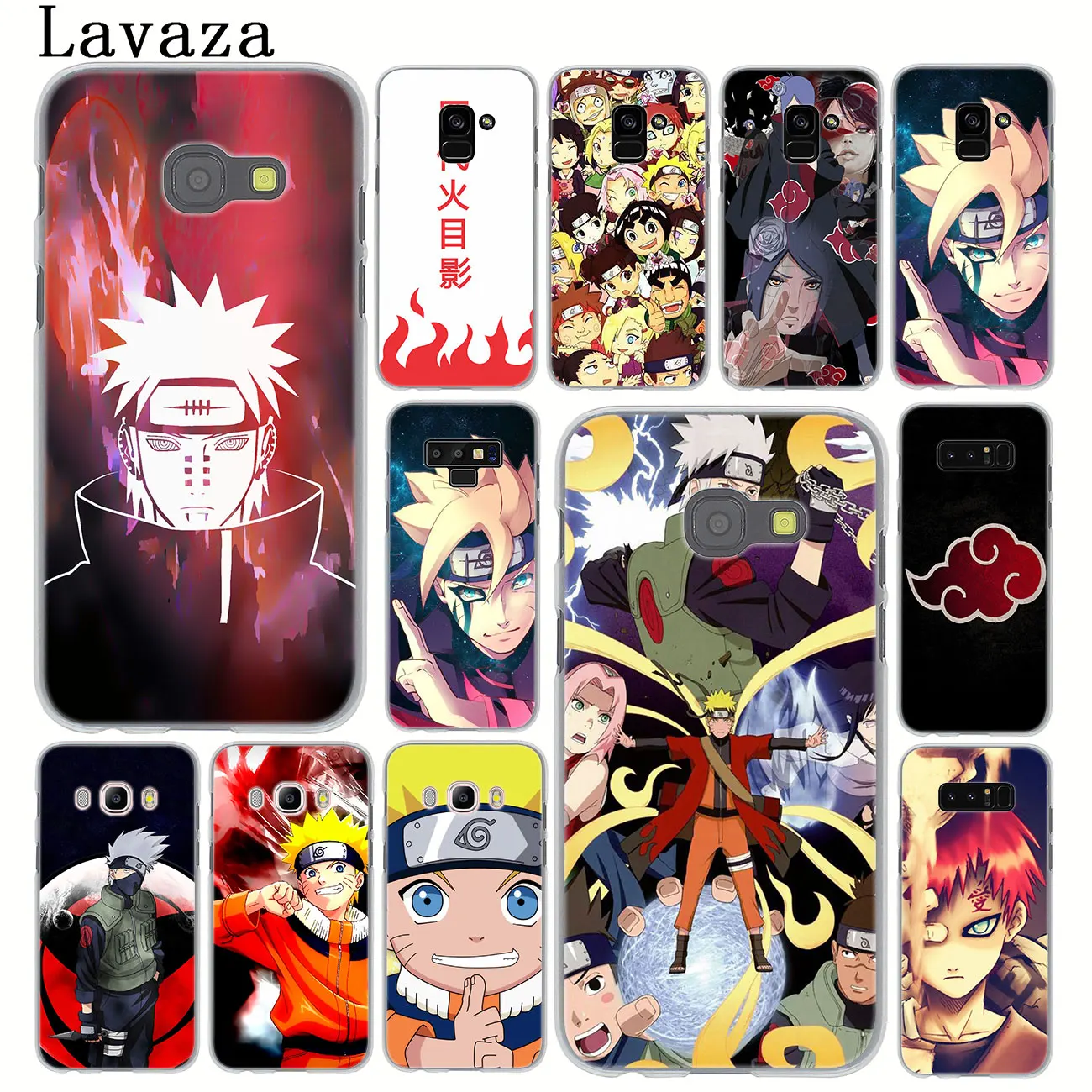 Чехол для телефона Lavaza Какаси Наруто Akatsuki Samsung Galaxy Note 10 9 8 A9 A8 A7 A6 Plus 2018 A3 A5 2015 2016 2017 A2