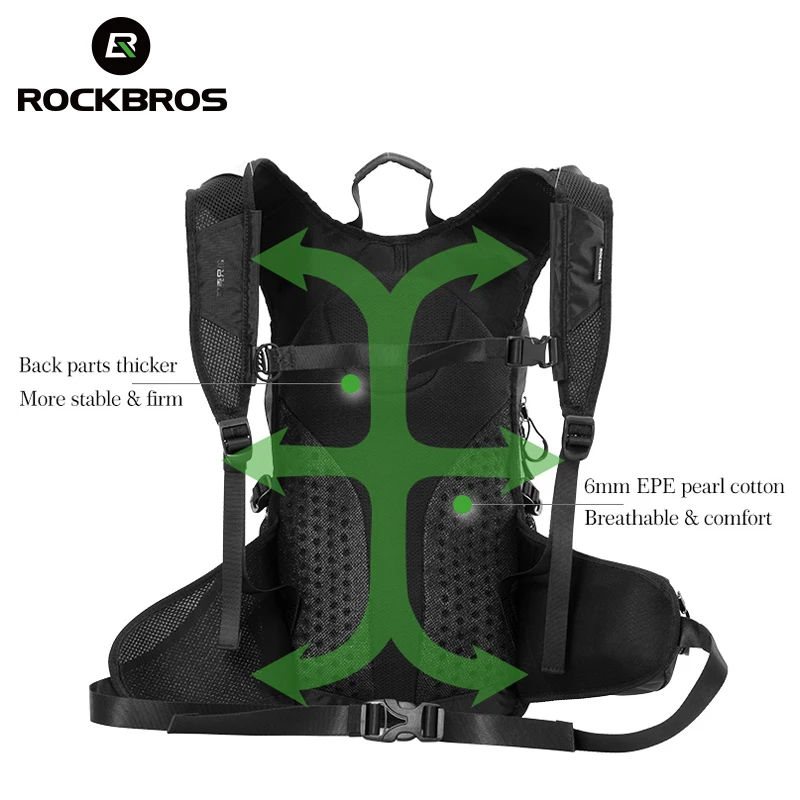 ROCKBROS велосипед большой емкости сумка MTB Открытый оборудование Водонепроницаемый велосипед панниры Кемпинг путешествия Туризм Рюкзак