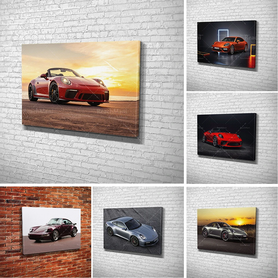 

Print on car canvas, modern wall art poster