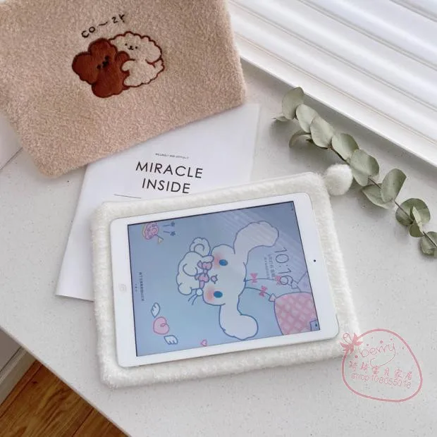 Новая сумка для ноутбука Bentoy Milkjoy Кореи Ins милый Медведь Кролик 10 5 11 дюймов Mac ipad pro
