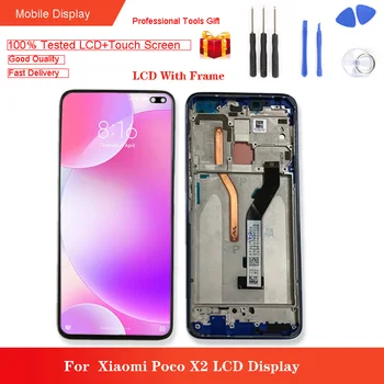 

Original For Xiaomi Poco X2 LCD Display 10 Touch Screen Digitizer Assembly Replacement Repair Parts