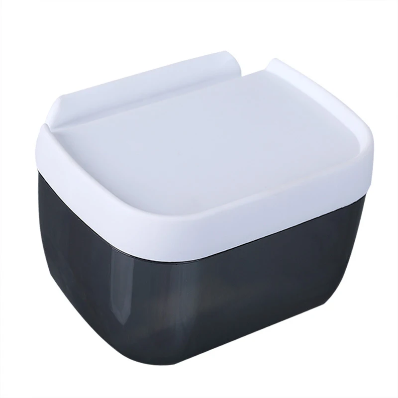 Wall Mount Tissue Holder Bathroom Storage Box Punch-Free Home Supplies Phone Rack Case Toilet Paper Holder Waterproof