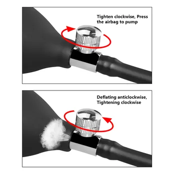 Huge Big Anal Plug Super Large Inflatable Max Dildo Pump Anal Dilator Expandable No Vibrator Butt Plug Anal Balls Sex Toys 6