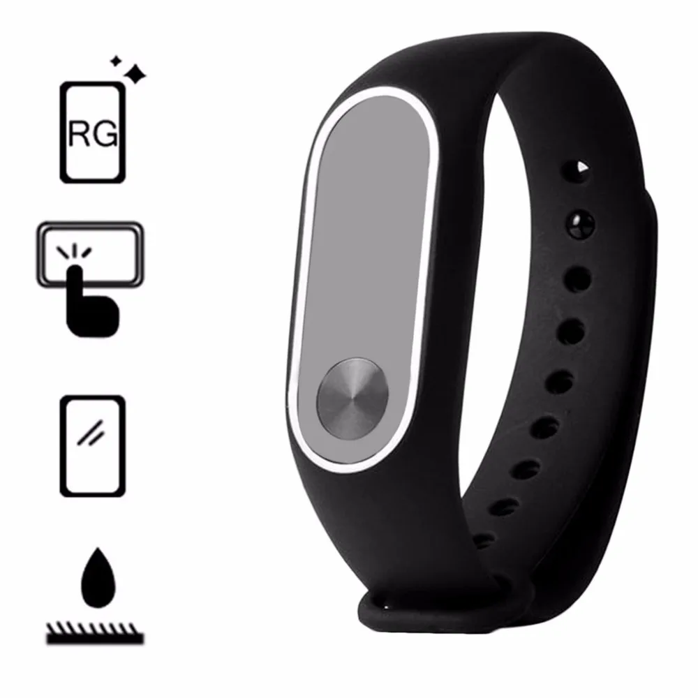 Premium Replacement Wrist Strap Unique TPU Wristband Replacement for XIAOMI MI Band Second Generation