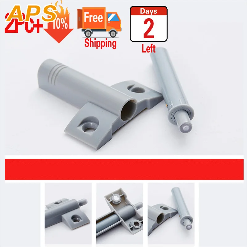 

8PCS Door Damper Butter Soft Quiet Close Kitchen Cabinet Door Drawer Closer Damper Buffers &Screws Spring Door Closer
